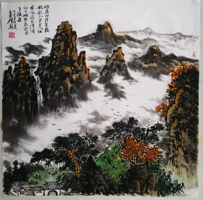 3王建峰,峨嵋山一角.jpg